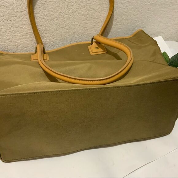 HARTMANN CANVAS LEATHER TRIM LARGE TOTE TRAVEL BAG - Picture 9 of 16